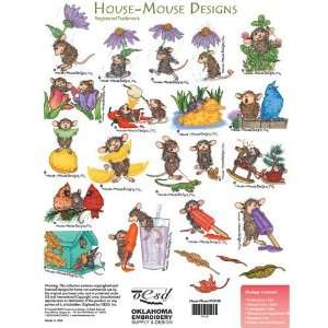  House Mouse Designs Embroidery Designs on a BROTHER Embroidery 