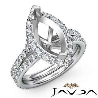36C Diamond Engagement Ring Marquise Setting Gold 7sz Women Pave 