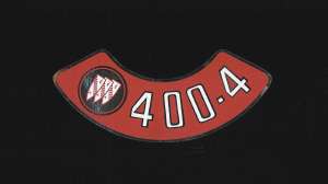 Buick 1968 70 400 4V Air Cleaner Decal  