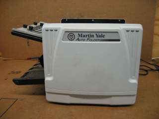 Martin Yale 121700 Paper Auto Folder for Parts/Repair  