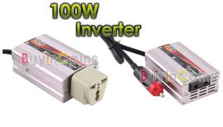 100W Car DC 12V to AC 220V Power Inverter + Adapter  