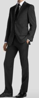 HUGO BOSS Pasolini 1 Movie 1 Grey Suit 48 38R Mohair Virgin Wool 