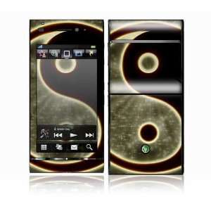 Ying Yang Design Decorative Skin Cover Decal Sticker for Sony Ericsson 