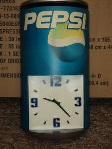 Collectors Pepsi Clock  