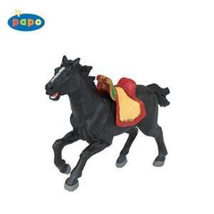  VIKING HORSE BLACK Vikings PAPO Toys & Games