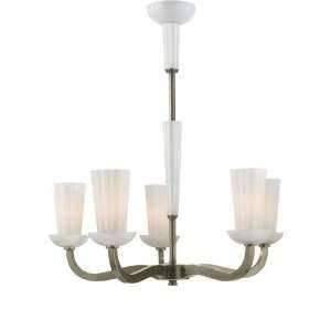   and Company BBL5026PWT WG Barbara Barry 6 Light Chandeliers in Pewter