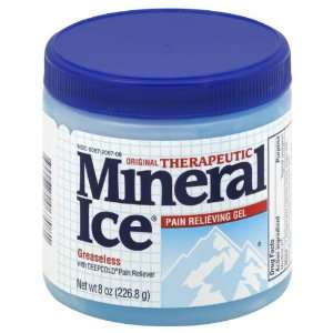  Mineral Ice Pain Relieving Gel, Original Therapeutic 8 oz 