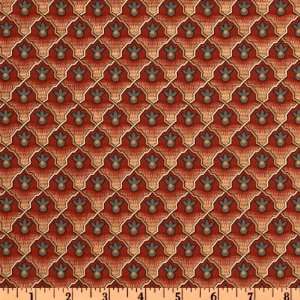 44 Wide Greystone Deco Red Fabric By The Yard Arts 