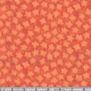  45 Wide Charlottes Garden Flower Peach Fabric By The 