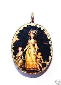 French Queen Marie Antoinette Image Pendant Royalty #1  