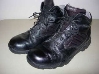 Mens 12 BATES GX4 GTX GORE TEX Black BOOTS Leather & Nylon Light Tough 