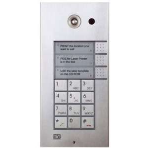  2N Helios Analog Door Phone   3 Buttons + Keypad Cell 
