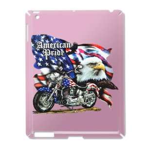   of American Pride US Flag Motorcycle and Bald Eagle 