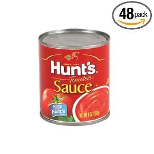 Hunts Tomato Sauce, 8 Ounce (Pack of 48) Grocery & Gourmet Food
