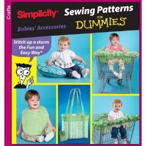Sew Pattern for Dummies BABY ACCESSORIES   Shopping Cart Cover, Pillow 