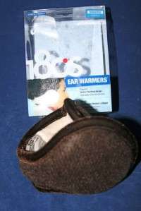   Monarch Chenille Ear Warmer CHOCOLATE JAVA, SNOW WHITE, RED, BLK