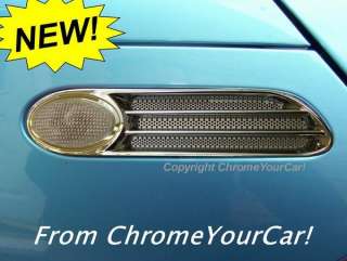 BMW NEW MINI Chrome Side Light Holders New Style  