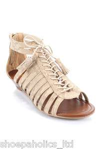 SAND Womens Strappy Gladiator Flat Sandals Size 6 to 10  