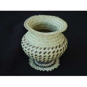    Hand Woven Tarahumara Indian Basket 4x4 (65)