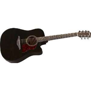 Hohner Guitars CD65CE TBK Chorus Series Dreadnaught   Acoustic Guitar 