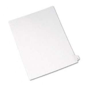  Avery® White Legal Index Dividers INDEX,LTR,1/26,Z,25PK 