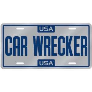 New  Usa Car Wrecker  License Plate Occupations 
