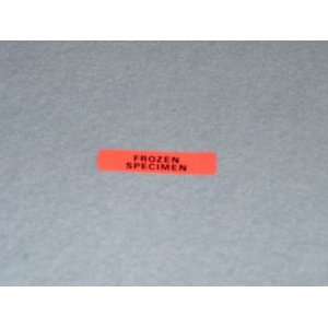 Label,  Frozen Specimen (500/Rl)  Industrial 