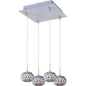  ET2 Minx Four RapidJack Light Pendant in Satin Nickel 