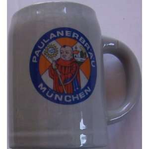  Paulaner Munchen 0.5l Beer Stein 