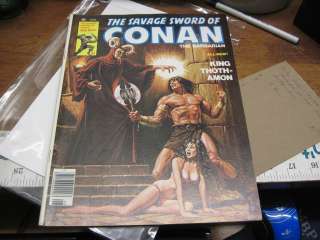 THE SAVAGE SWORD OF CONAN THE BARBARRIAN VOL 1 #43 MARVEL COMICS 