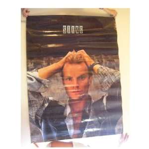  Sting Poster Hands On Head Half Smile The Police 