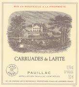 Carruades de Lafite 1999 