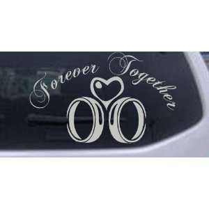  Silver 34in X 21.3in    Forever Together Marriage Wedding 