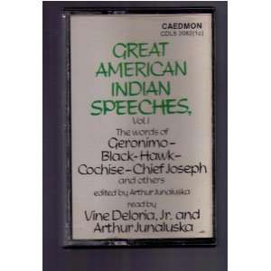  Great American Indian Speeches (9780694504367) D. Vine, A 