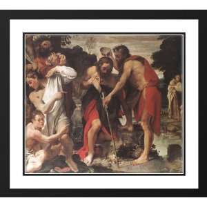   Framed and Double Matted The Baptism of Christ