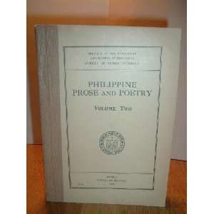  Philippine Prose and Poetry from Rep. of the Philippines 