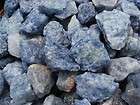   Lots of Unsearched Natural Blue Calcite Rough + FREE Faceted gemstone