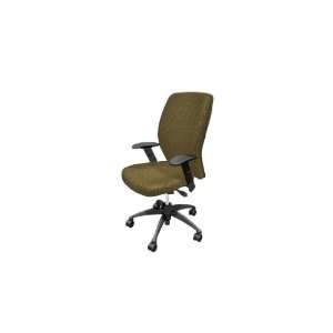  National Fuel Fabric Mid Back Office Chair, Trellie (Green 