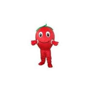  Red Apple Adult Mascot Costume 
