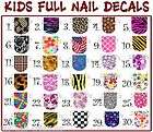 full nail decals  
