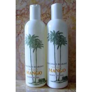   Tropical Mango Shower Gel & Body Lotion Set From Germany Beauty