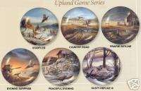 TERRY REDLIN UPLAND GAME PLATE SERIES  