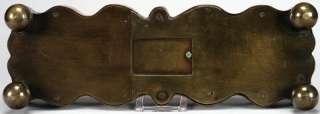 05899 Victorian Brass Wave Edged Cribbage Board  