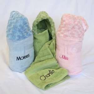Personalized Chenille Hooded Towel 