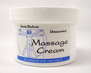 Santa Barbara Massage Cream   32 oz Jar in Unscented  