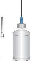 Solvent Bottle Applicators 2.oz Weld On #5 Needle Tip  