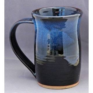 Garcia Blue 24 ounce Pottery Tankard Beer Mug  Kitchen 