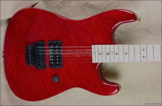   San Dimas Custom Shop Birdseye Maple Trans Red NAMM 2012 Guitar  