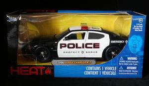 2006 Dodge Charger   POLICE   Jada HEAT Series 124 Sca  