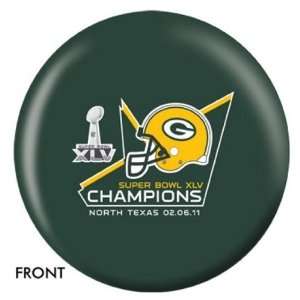  Green Bay Packers 4 time Super Bowling Champs Bowling Ball 